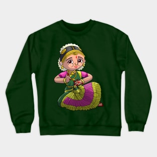 Bharatnatyam Crewneck Sweatshirt